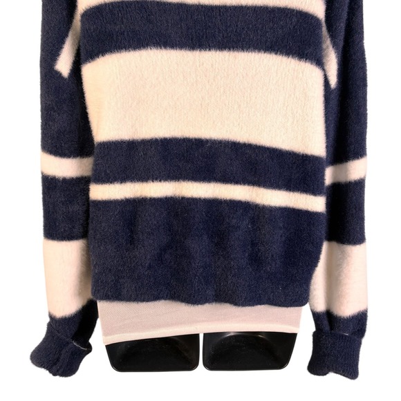 Arula Women's Sweater Multicolor Size 0X Crew Neck Long Sleeve Pullover Striped - Picture 13 of 14